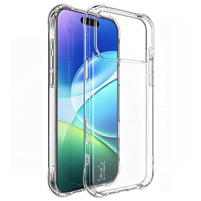 For iPhone 18 Pro Max imak Shockproof Airbag TPU Phone Case(Transparent)
