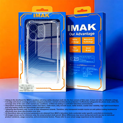 For iPhone 18 Pro Max imak Shockproof Airbag TPU Phone Case(Transparent)