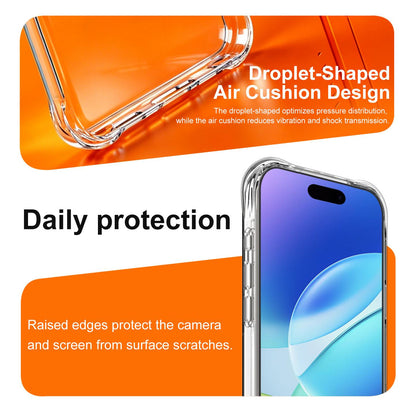 For iPhone 18 Pro imak Shockproof Airbag TPU Phone Case(Transparent)