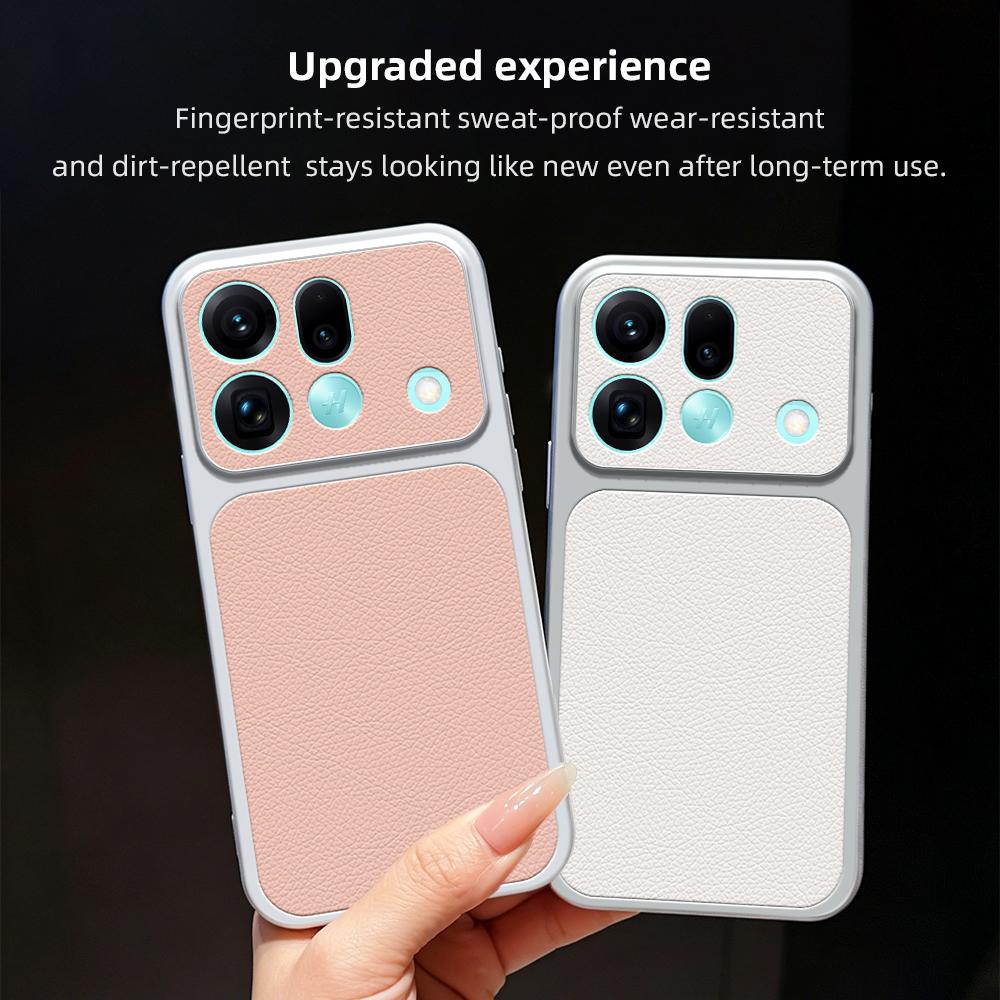 For OPPO Find X9s Pro 5G Lambskin Series Skin Feel Shockproof Phone Case(Silver)