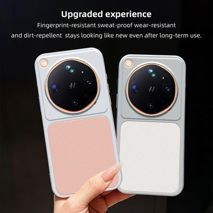 For OPPO Find X9 Ultra 5G Lambskin Series Skin Feel Shockproof Phone Case(Orange)