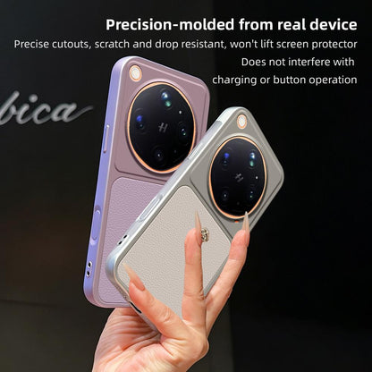 For OPPO Find X9 Ultra 5G Lambskin Series Skin Feel Shockproof Phone Case(Pink)