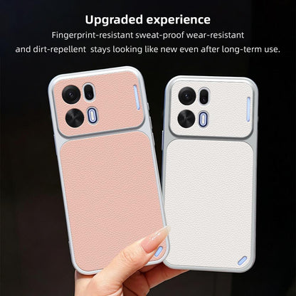 For OPPO K15 Pro+ Lambskin Series Skin Feel Shockproof Phone Case(Black)