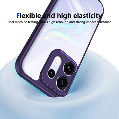 For OPPO Reno16 / Reno16 Pro 5G Global Matte PC Skin-feel Shockproof Phone Case(Purple)