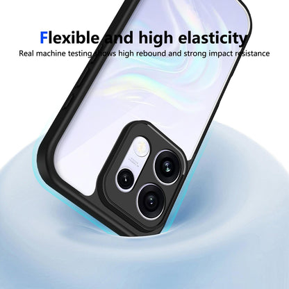 For OPPO Reno16 / Reno16 Pro 5G Global Matte PC Skin-feel Shockproof Phone Case(Black)