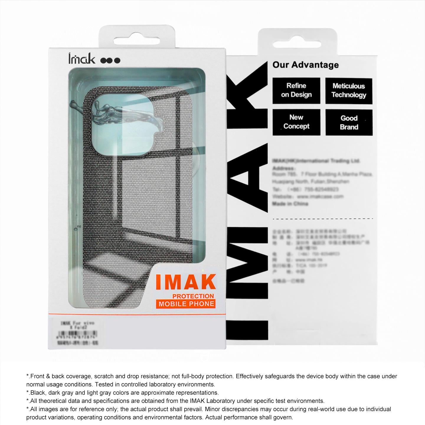 For Sony Xperia 1 VIII imak Ruiyi Series Cloth Texture PU + PC Phone Case(Dark Grey)