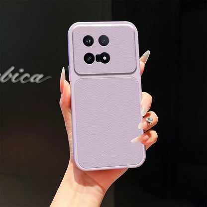 For vivo iQOO 15 Lambskin Series Skin Feel Shockproof Phone Case(Purple)