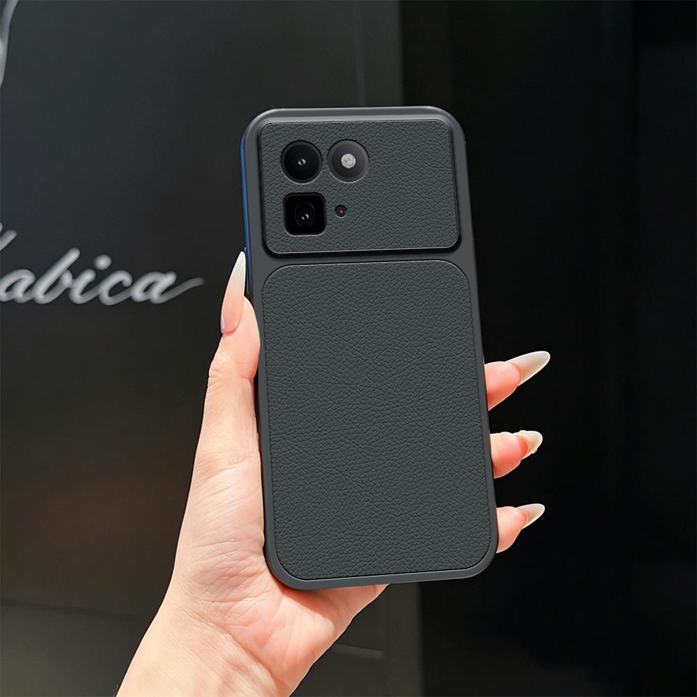 For vivo iQOO 15T 5G Lambskin Series Skin Feel Shockproof Phone Case(Black)