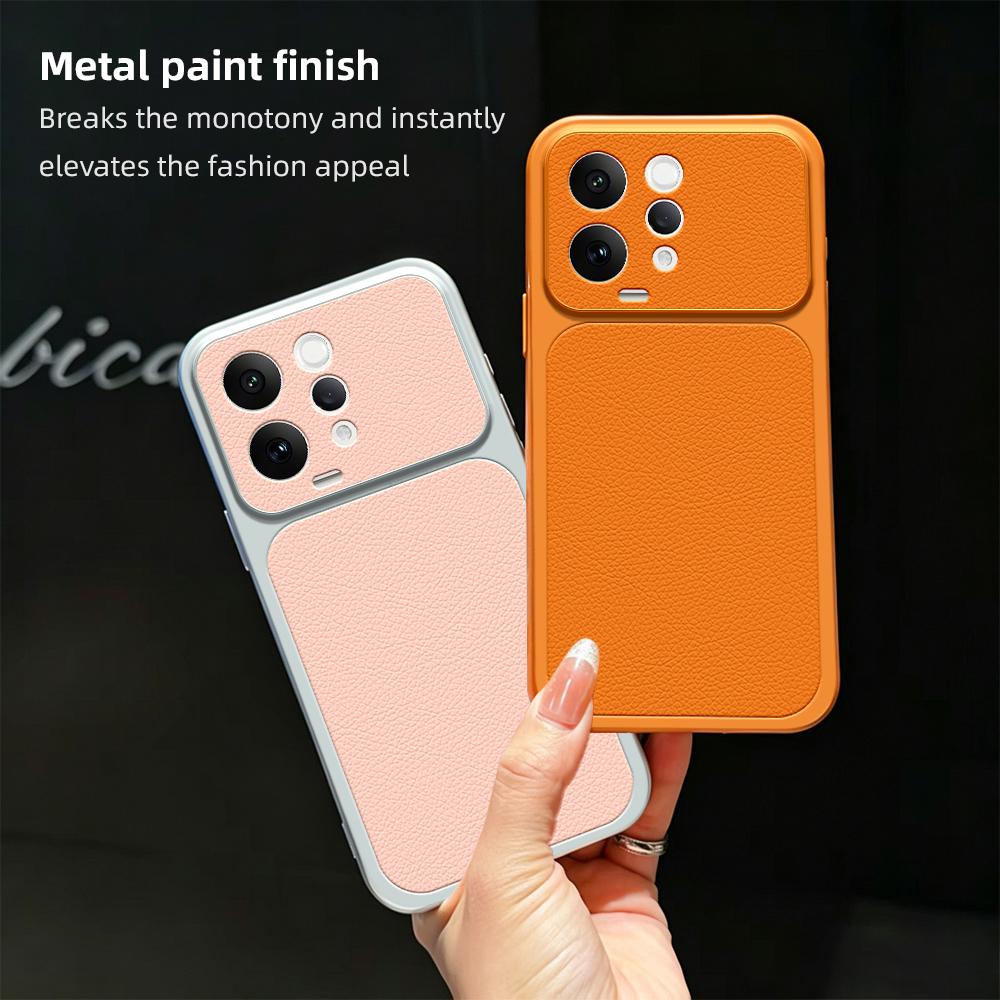 For vivo S50 5G Lambskin Series Skin Feel Shockproof Phone Case(Purple)