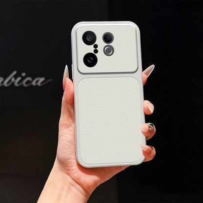 For vivo S30 Pro mini Lambskin Series Skin Feel Shockproof Phone Case(Silver)