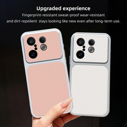For vivo S30 Pro mini Lambskin Series Skin Feel Shockproof Phone Case(Silver)