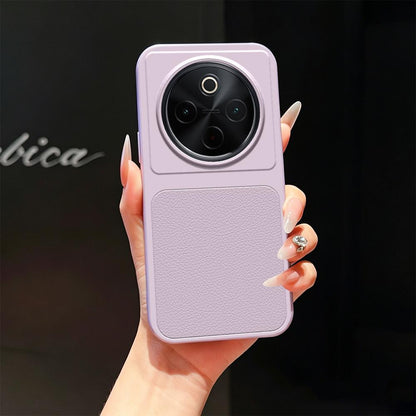 For vivo Y300 Pro Lambskin Series Skin Feel Shockproof Phone Case(Purple)