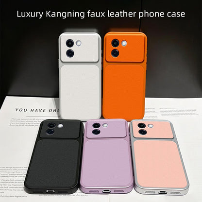 For vivo Y200i Lambskin Series Skin Feel Shockproof Phone Case(Purple)