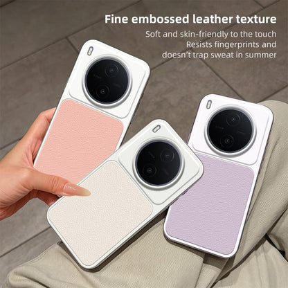 For vivo Y600 Pro 5G Lambskin Series Skin Feel Shockproof Phone Case(Pink)