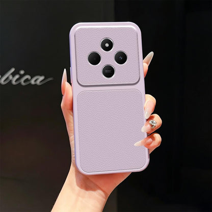 For Redmi 14C 5G / 4G Lambskin Series Skin Feel Shockproof Phone Case(Purple)