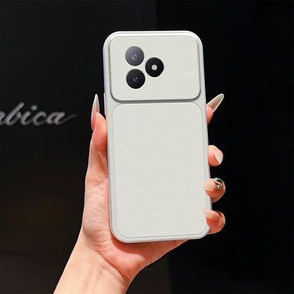 For Redmi K80 Ultra Lambskin Series Skin Feel Shockproof Phone Case(Silver)