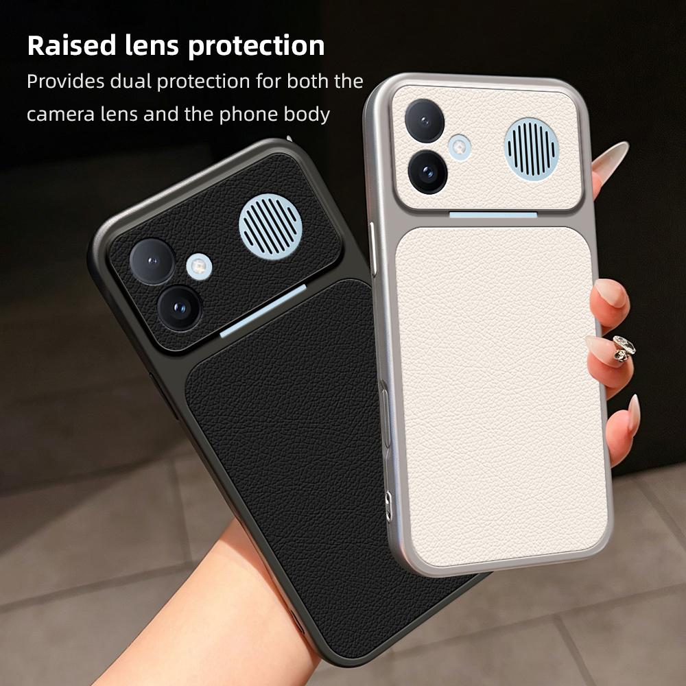 For Redmi K90 Max 5G Lambskin Series Skin Feel Shockproof Phone Case(Silver)