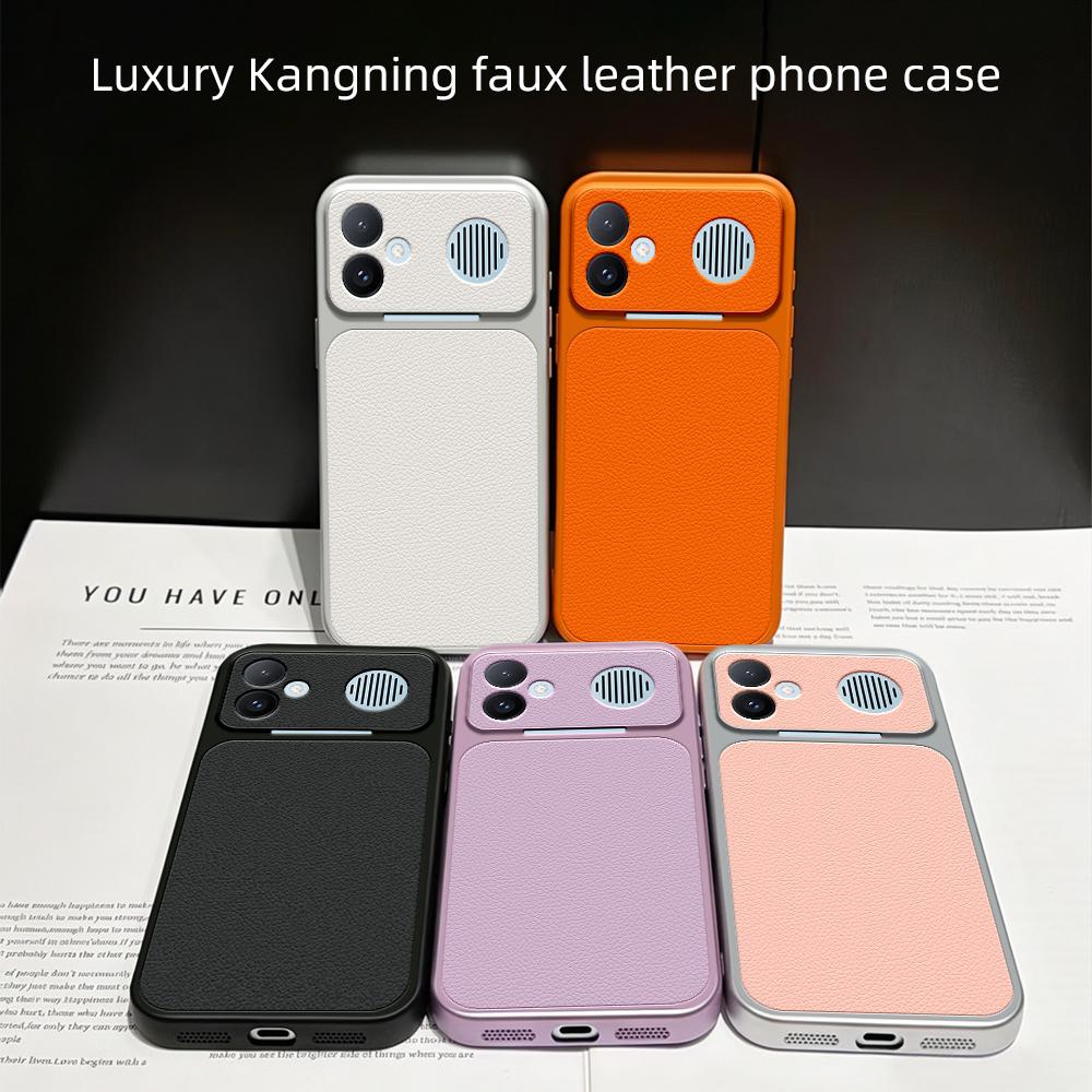 For Redmi K90 Max 5G Lambskin Series Skin Feel Shockproof Phone Case(Black)
