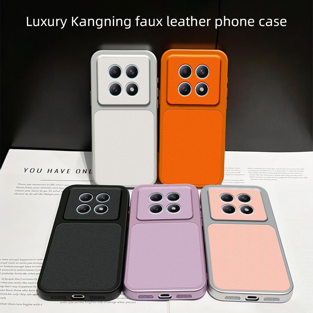 For Redmi Note 15 Global 164mm / Poco M8 5G Lambskin Series Skin Feel Shockproof Phone Case(Pink)