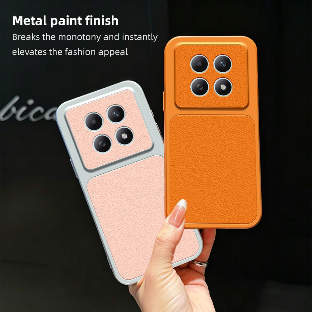 For Redmi Note 15 Global 164mm / Poco M8 5G Lambskin Series Skin Feel Shockproof Phone Case(Pink)