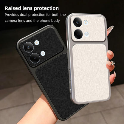 For Redmi Turbo 5 Max / Poco X8 Pro Max Lambskin Series Skin Feel Shockproof Phone Case(Pink)