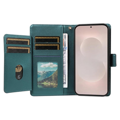 For Redmi Note 17 5G/4G Global 171mm Multi Card Wallet Leather Phone Case with Strap(Green)