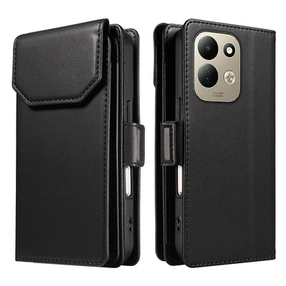 For Redmi 17 5G / 4G Global 170mm Multi Card Wallet Leather Phone Case with Strap(Black)