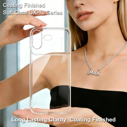 For Nothing Phone 4b imak UX-10 Series Transparent Shockproof TPU Phone Case(Transparent)