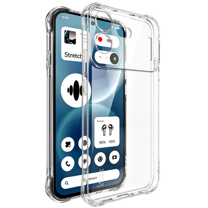 For Nothing Phone 4b imak Shockproof Airbag TPU Phone Case(Transparent)