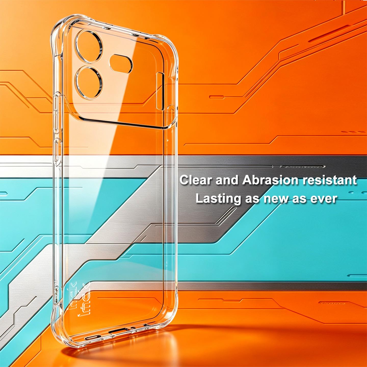 For Nothing Phone 4b imak Shockproof Airbag TPU Phone Case(Transparent)