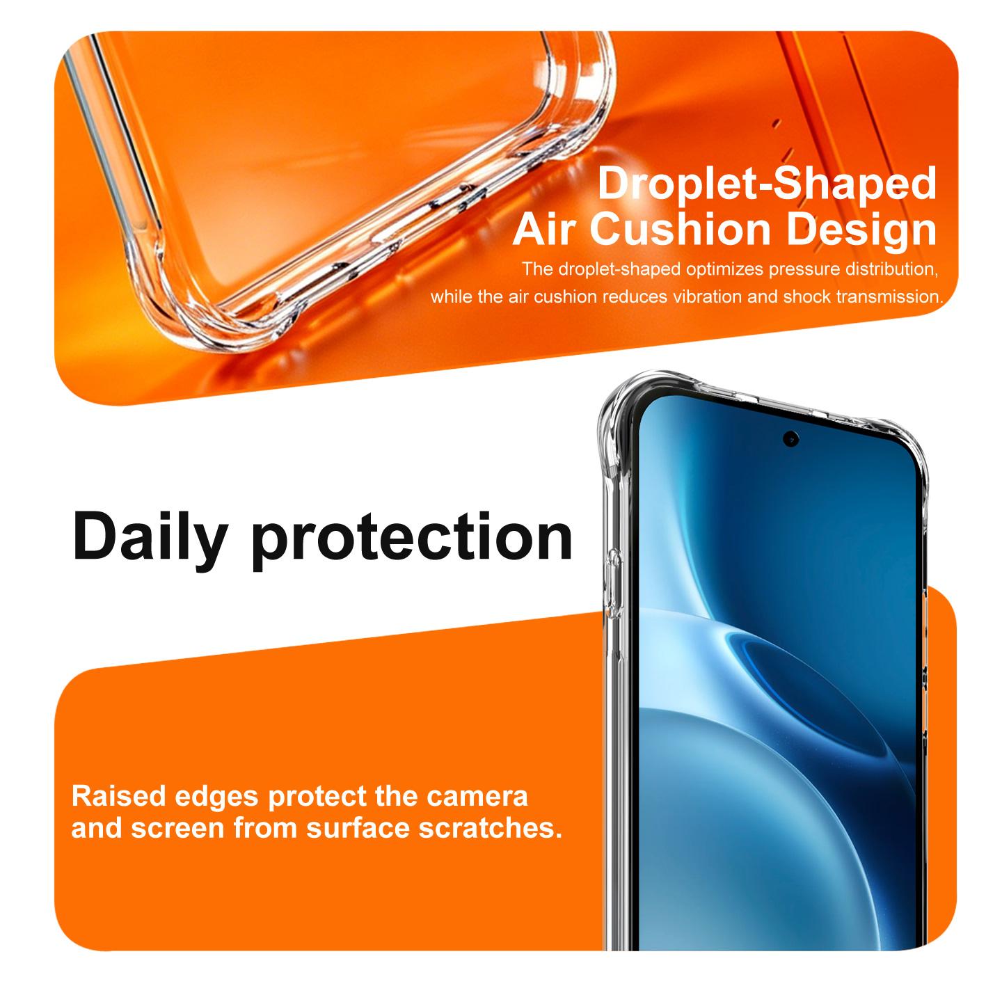 For Nothing Phone 4b imak Magnetic Shockproof Airbag TPU Phone Case(Transparent)