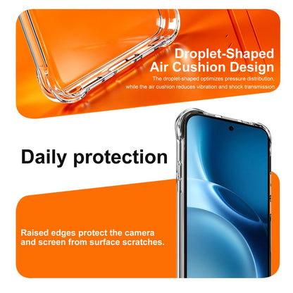 For Nothing Phone 4b imak Magnetic Shockproof Airbag TPU Phone Case(Transparent)