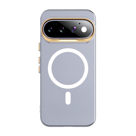 For Google Pixel 11 Pro XL ABEEL Transparent Magnetic Hardened PC Phone Case(White)