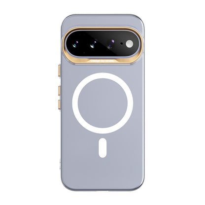 For Google Pixel 11 ABEEL Transparent Magnetic Hardened PC Phone Case(White)