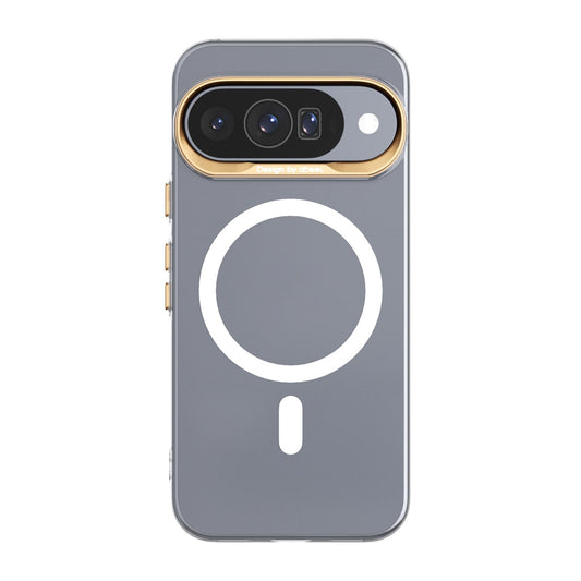 For Google Pixel 10 / 10 Pro ABEEL Transparent Magnetic Hardened PC Phone Case(White)