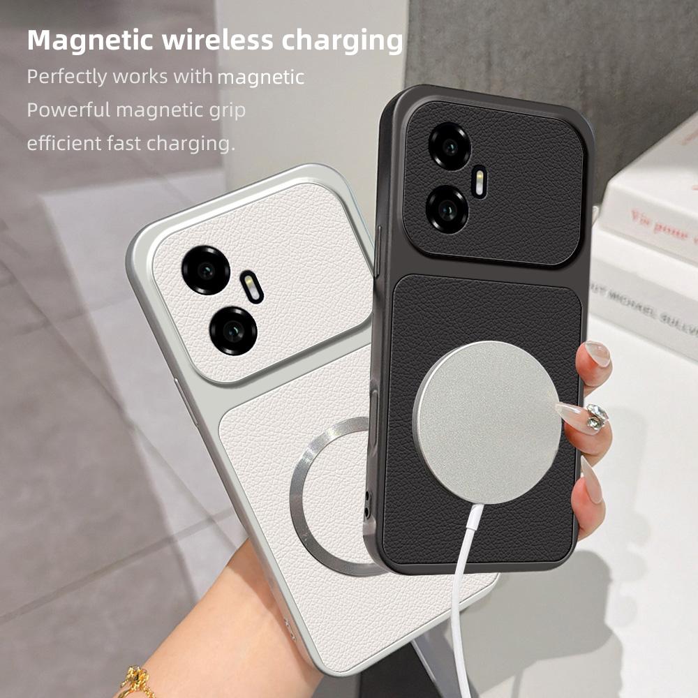 For Honor 300 Lambskin Series Magnetic Skin Feel Phone Case(Silver)