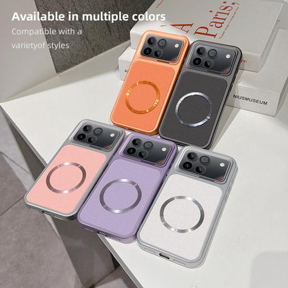 For Honor Win 5G Lambskin Series Magnetic Skin Feel Phone Case(Silver)