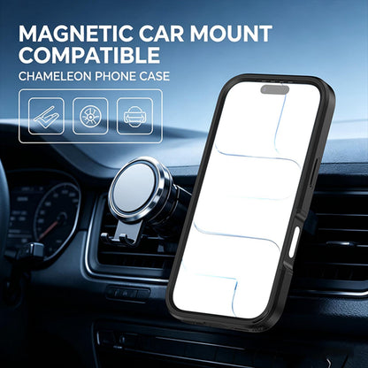 For iPhone 17 Silicone Magnetic Anti-drop Protective Phone Case(Black + Black)