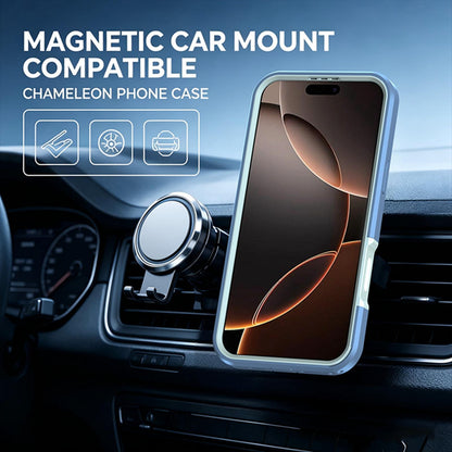 For iPhone 16 Plus Silicone Magnetic Anti-drop Protective Phone Case(Light Blue)