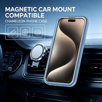 For iPhone 15 Pro Silicone Magnetic Anti-drop Protective Phone Case(Light Blue)