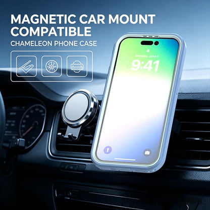 For iPhone 14 Pro Silicone Magnetic Anti-drop Protective Phone Case(Light Blue)