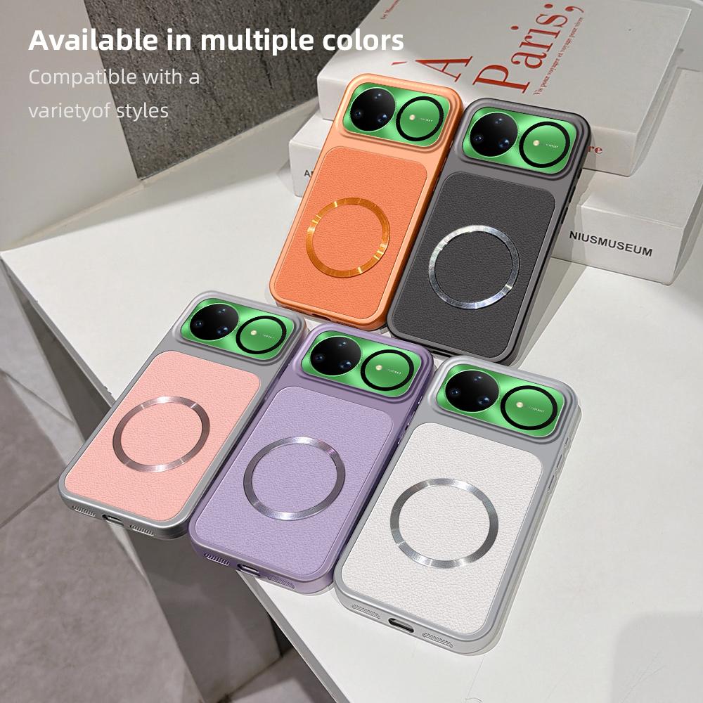 For Huawei nova 15 Ultra Lambskin Series Magnetic Skin Feel Phone Case(Silver)