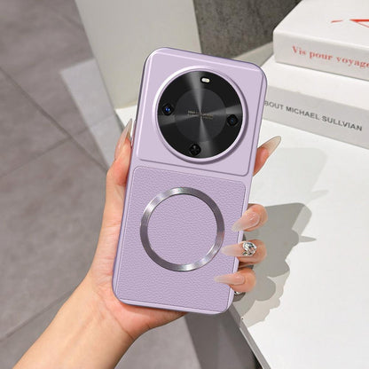 For Huawei Maimang 30 Lambskin Series Magnetic Skin Feel Phone Case(Purple)