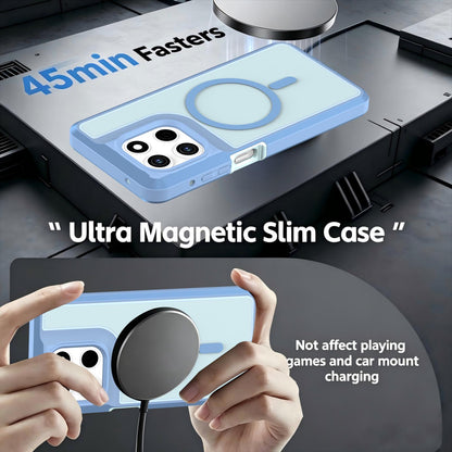 For Motorola Moto G Stylus 5G 2026 Silicone Magnetic Anti-drop Protective Phone Case(Light Blue)