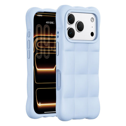 For iPhone 17 Pro Max Cloud Liquid Silicone Phone Case(Blue)