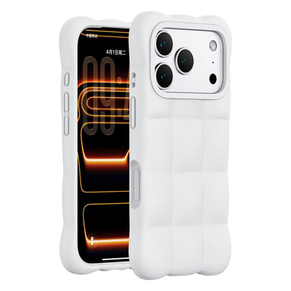 For iPhone 17 Pro Max Cloud Liquid Silicone Phone Case(White)