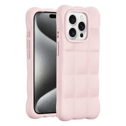 For iPhone 15 Pro Max Cloud Liquid Silicone Phone Case(Pink)