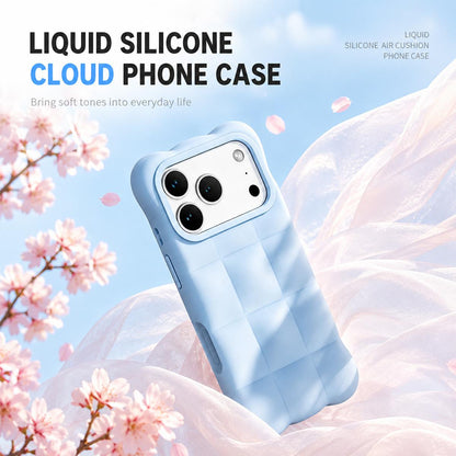 For iPhone 18 Pro Max Cloud Liquid Silicone Phone Case(Pink)