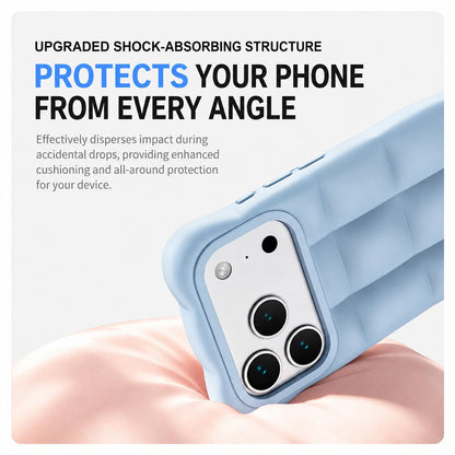 For iPhone 18 Pro Cloud Liquid Silicone Phone Case(Pink)