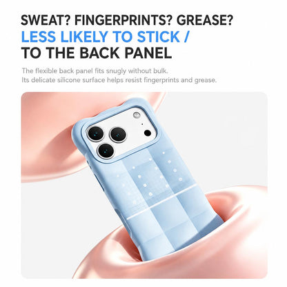 For iPhone 18 Pro Max Cloud Liquid Silicone Phone Case(Blue)